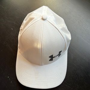 Under armor white hat